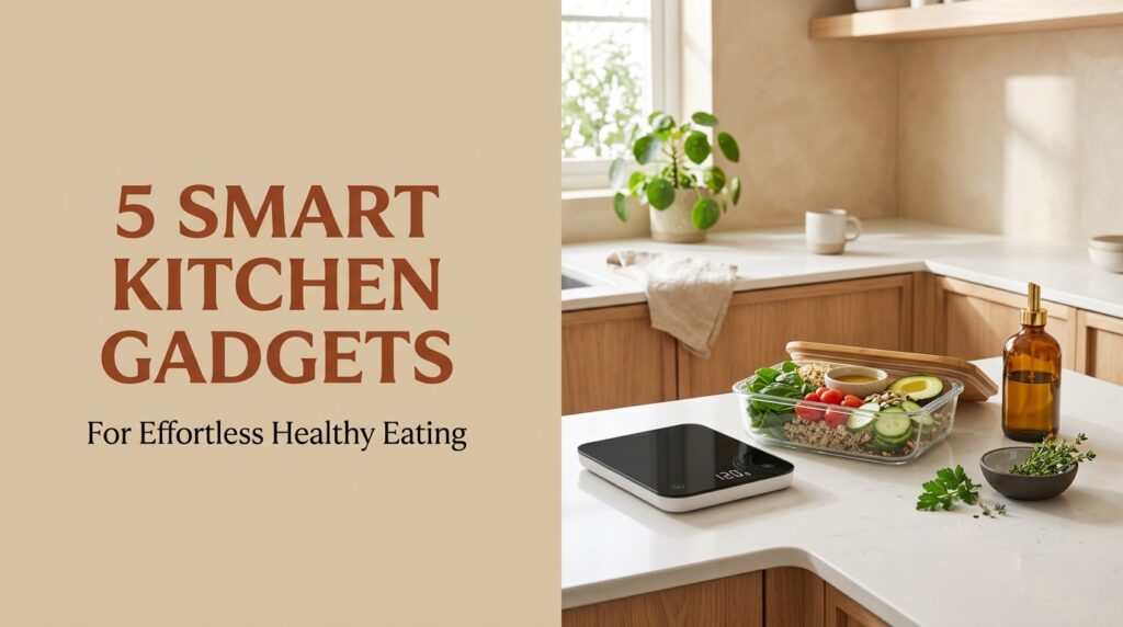 5 best smart kitchen gadgets for weight loss and healthy eating